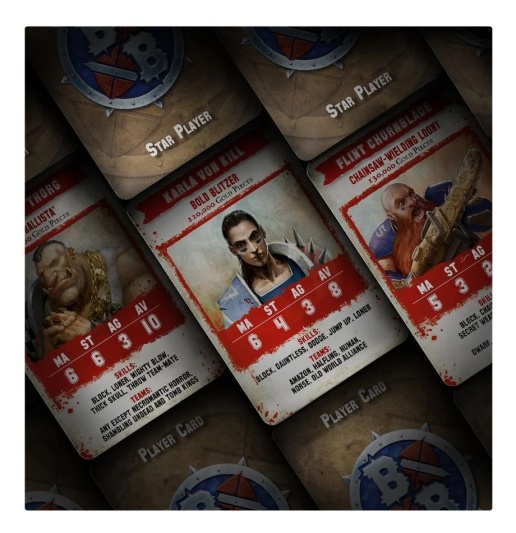 Blood Bowl Old World Alliance Team Card Pack