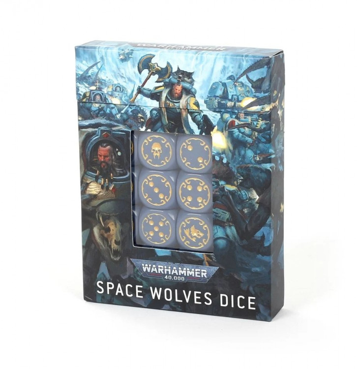 Space Wolves Dice Set (OOP)