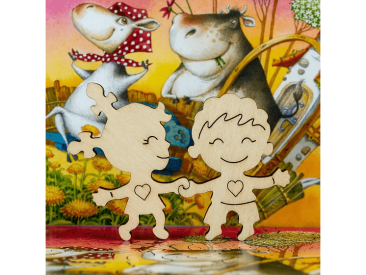 Пазл "Дружба на полянке"