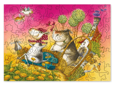 Пазл "Дружба на полянке"