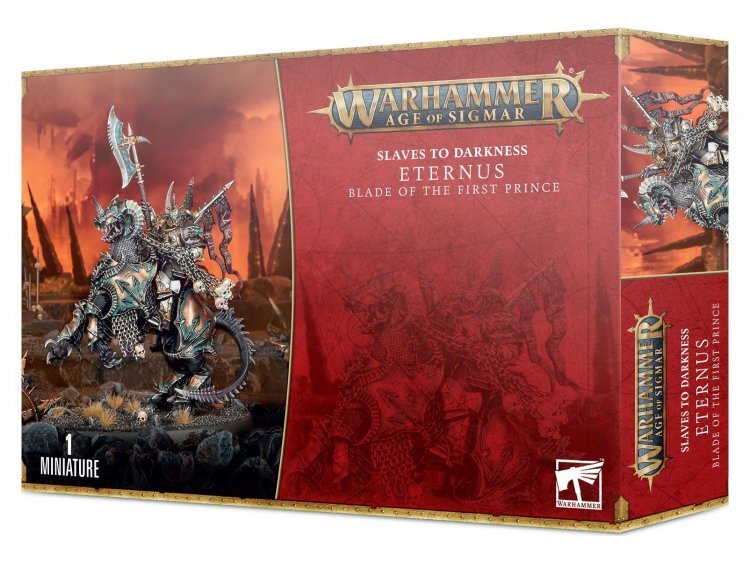 Eternus Blade of the First Prince / Chaos Lord on Daemonic Mount