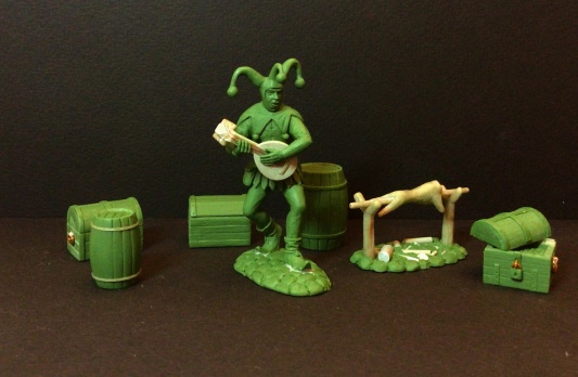 Шут у костра