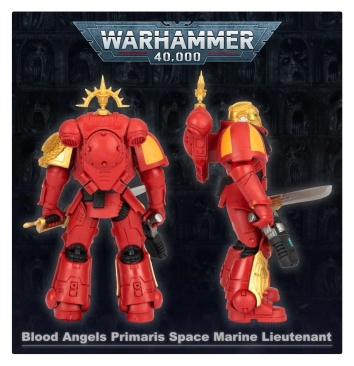 McFarlane Toys: Adeptus Astartes Blood Angels Primaris Lieutenant Action Figure