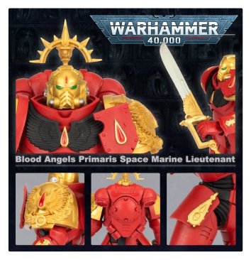 McFarlane Toys: Adeptus Astartes Blood Angels Primaris Lieutenant Action Figure