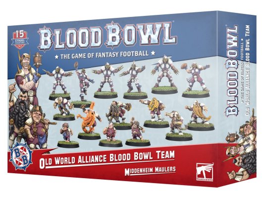 Old World Alliance Blood Bowl Team: The Middenheim Maulers