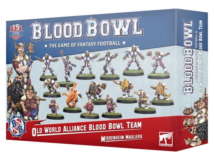 Old World Alliance Blood Bowl Team: The Middenheim Maulers