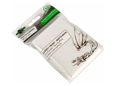 Протекторы Blackfire Matte Sleeves белые (50 шт., 66x91 мм)