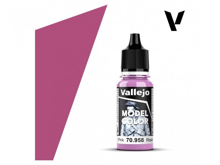 Краска Vallejo Model Color: Pink 70.958