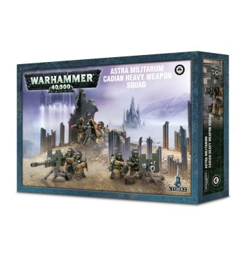 Cadian Heavy Weapon Squad BOX