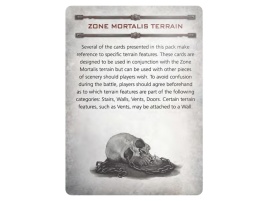 Zone Mortalis Gang Tactics Cards (предзаказ 2024, Necromunda)