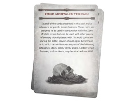 Zone Mortalis Gang Tactics Cards (предзаказ 2024, Necromunda)