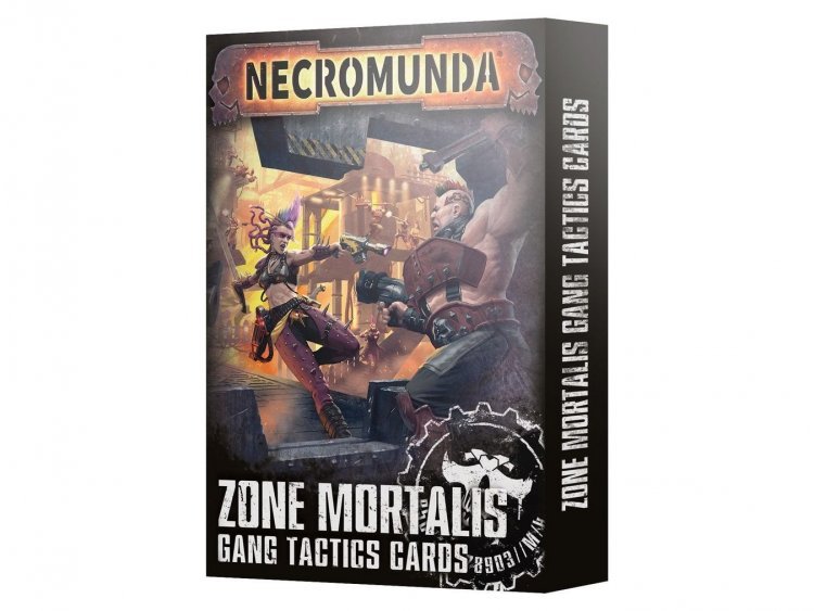 Zone Mortalis Gang Tactics Cards (предзаказ 2024, Necromunda)