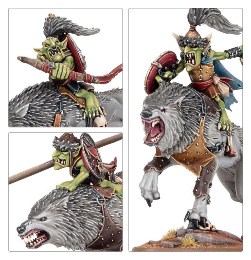 Snarlboss and Wolfgit Retinue