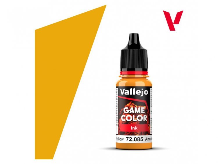 Краска Vallejo Game Ink: Yellow 72.085