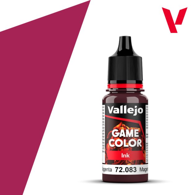Краска Vallejo Game Color: Magenta Ink 72.083