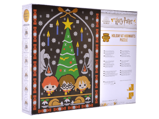 Настольная игра Пазл &quot;Гарри Поттер: Каникулы в Хогвартсе&quot; (1000 элементов)