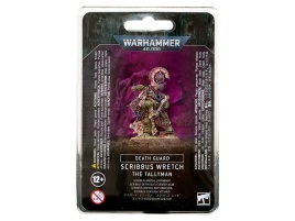 Scribbus Wretch, the Tallyman (Death Guard, Warhammer 40k)