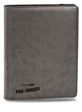 АЛЬБОМ &quot;Ultra-Pro&quot; &quot;PRO-BINDER&quot; (с листами по 2х2 кармашка, для карт в протекторах): серый