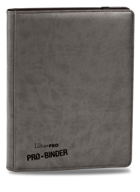 АЛЬБОМ &quot;Ultra-Pro&quot; &quot;PRO-BINDER&quot; (с листами по 2х2 кармашка, для карт в протекторах): серый