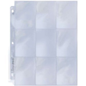 Лист &quot;Ultra-Pro&quot; 2,5&#039;&#039;х3,5&#039;&#039; (3х3): Silver Series