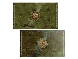 Nurgle Team Pitch & Dugouts (предзаказ 2024, Blood Bowl)