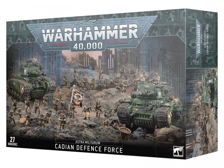 Astra Militarum: Cadian Defence Force (предзаказ 2023, Warhammer 40k)