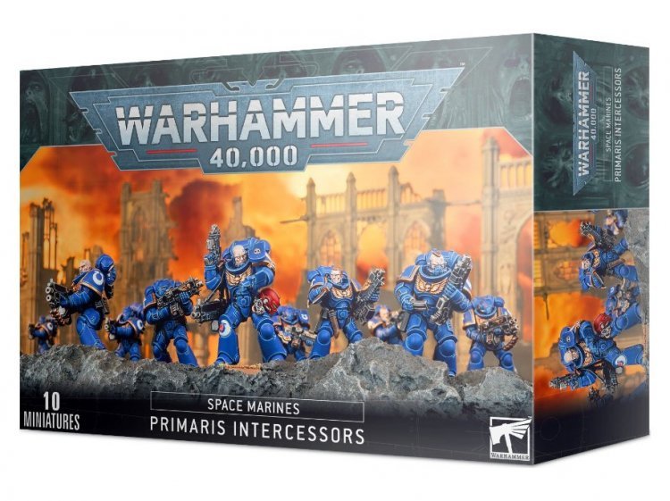 Primaris Intercessors (предзаказ 2025, Space Marines, Warhammer 40k)