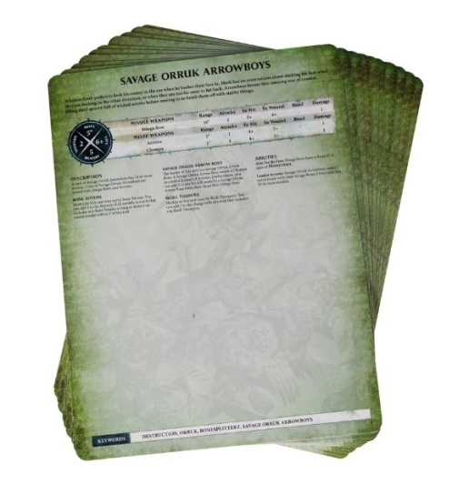 Warscroll Cards: Bonesplitterz