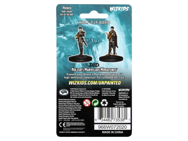 D&amp;D Nolzur&#039;s Marvelous Miniatures: Полуэльф Бард Женщина