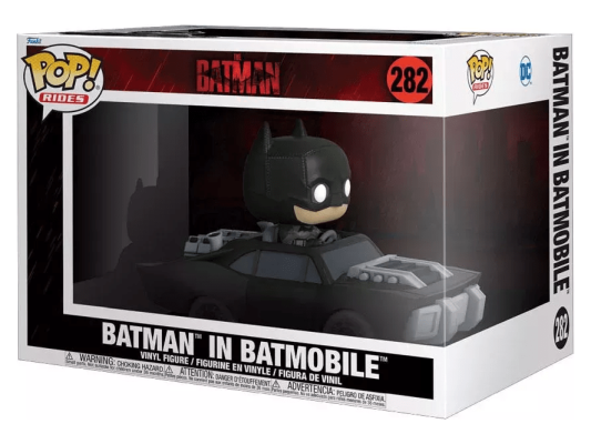 Фигурка Funko POP! Rides. The Batman: Batman in Batmobile