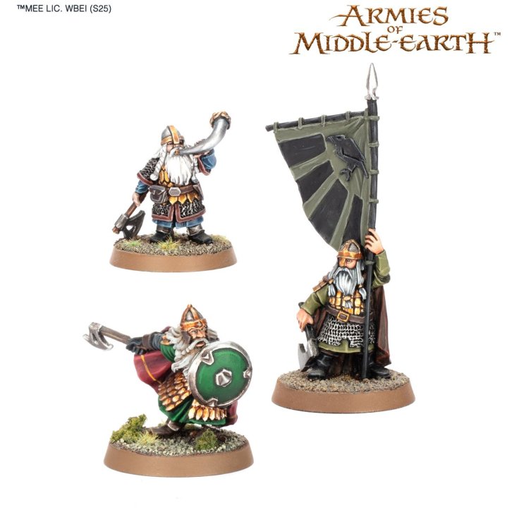 Khazad-dun Dwarven Commanders (предзаказ 2025, GW Direct)