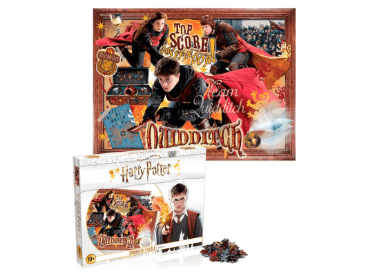 Настольная игра Пазл &quot;Гарри Поттер: Квиддич&quot; (1000 элементов)