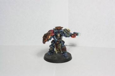 Warhammer 40k Space Wolves Arjac Rockfist, The Anvil of Fenris (Painted)