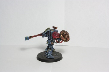 Warhammer 40k Space Wolves Arjac Rockfist, The Anvil of Fenris (Painted)