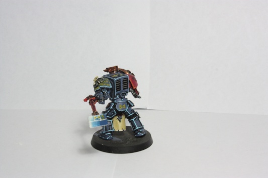 Warhammer 40k Space Wolves Arjac Rockfist, The Anvil of Fenris (Painted)
