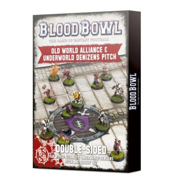 Old World Alliance &amp; Underworld Denizens Pitch and Dugout Set