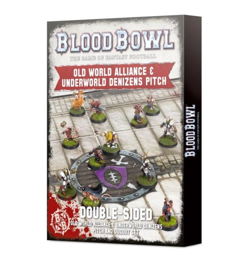 Old World Alliance &amp; Underworld Denizens Pitch and Dugout Set