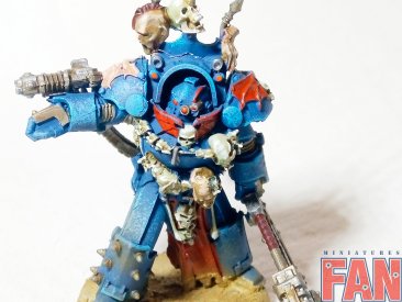 Warhammer 30k / 40k Night Lords Legion Praetor in Tartaros Terminator Armour (Pro-Painted)