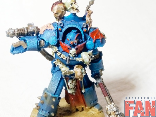 Warhammer 30k / 40k Night Lords Legion Praetor in Tartaros Terminator Armour (Pro-Painted)