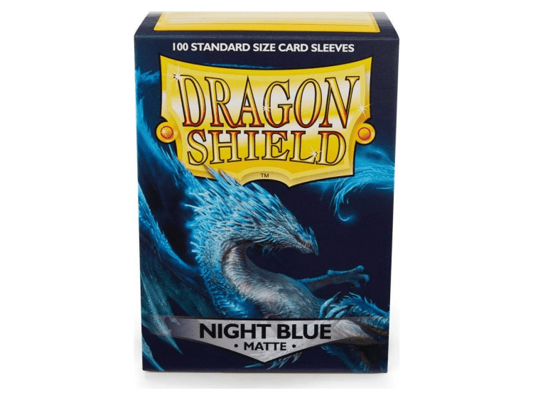 Протекторы Dragon Shield матовые тёмно-синие Botan (100 шт.)