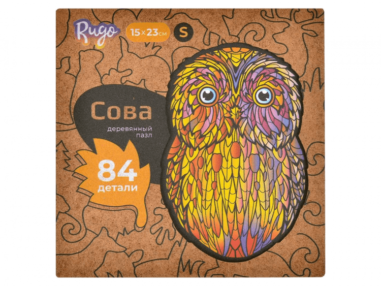 Пазл "Сова" (размер S)