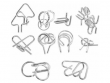 Набор головоломок 10 Metal Puzzles, красный