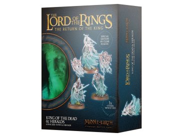 King of the Dead and Heralds (Прозрачный Пластик) (предзаказ, Lord of the Rings)