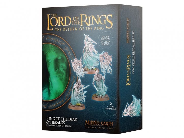 King of the Dead and Heralds (Прозрачный Пластик) (предзаказ, Lord of the Rings)