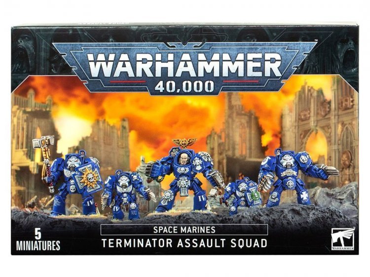 Space Marine Terminator Assault Squad 2020