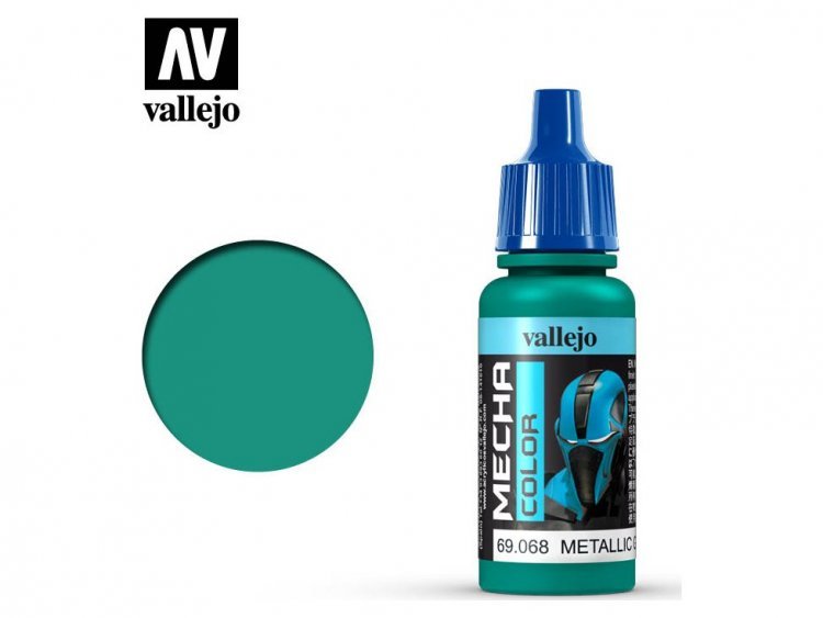 Краска Vallejo Mecha Color: Metallic Green 69.068