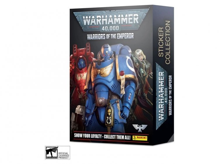 Warhammer 40k Warriors of the Emperor – Stickers and Cards Pack (предзаказ 2022)