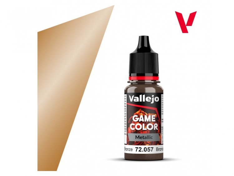 Краска Vallejo Game Color: Bright Bronze 72.057