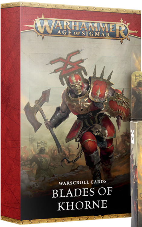 Warscroll Cards - Blades of Khorne (предзаказ 2025)