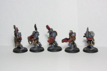 Warhammer 40k Space Wolves Scout Squad x5 - Painted